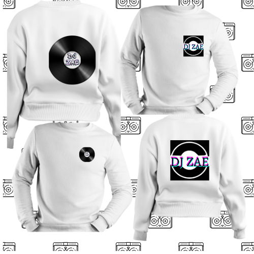 Custom DJ Sweatshirt logo Design