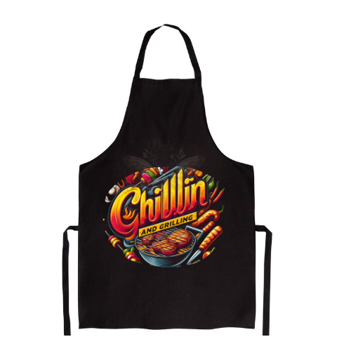Father's Day Grillin' and Chilling Apron
