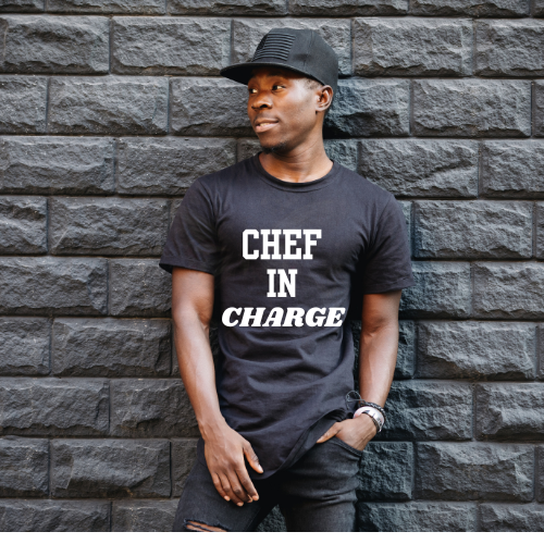 Father's Day Tshirt - Chef in Charge