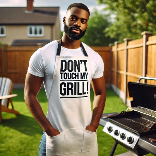Father"s Day Apron - Don't Touch My Grill