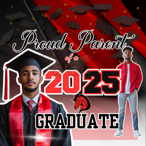 Editable Red Graduation Yard Sign
