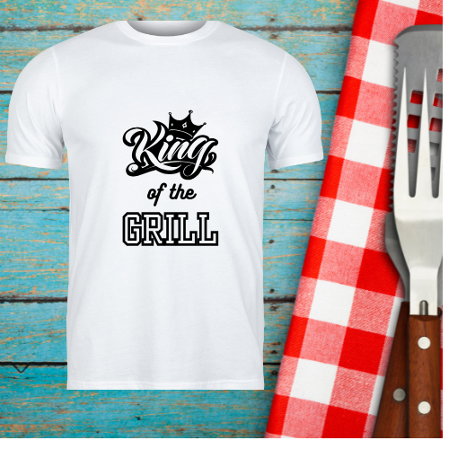 Father's Day Tshirt - King of the Grill