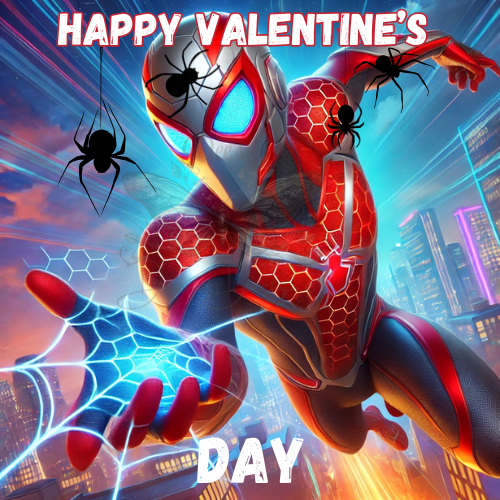 Spiderman Valentine's Jumbo Card